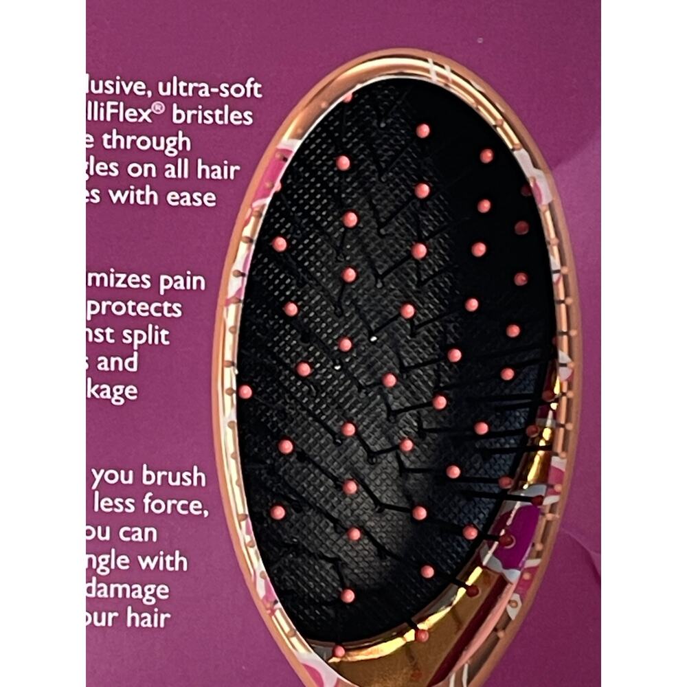 Wet Brush Original Detangler Osmosis Collection Limited Edition Gold Pink White - Picture 4 of 14